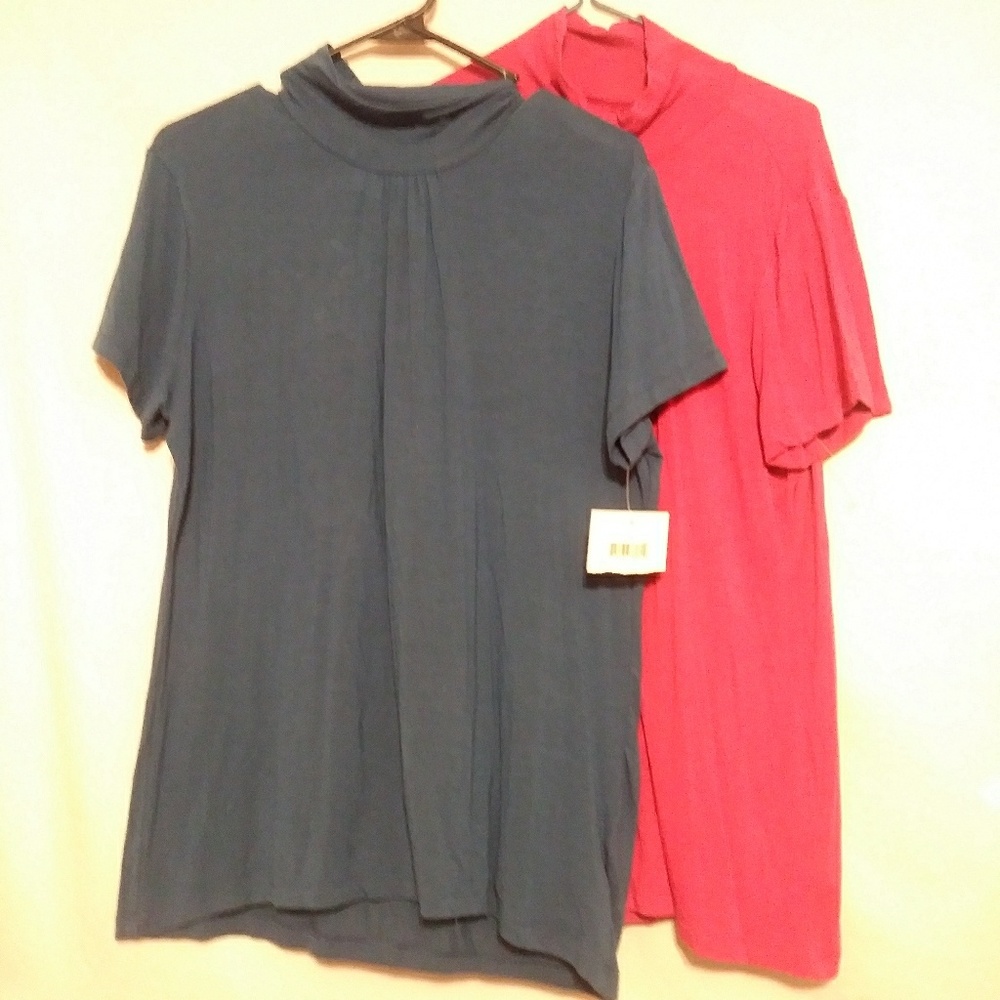 NWT 2 pack Falls Creek short sleeve turtle 023